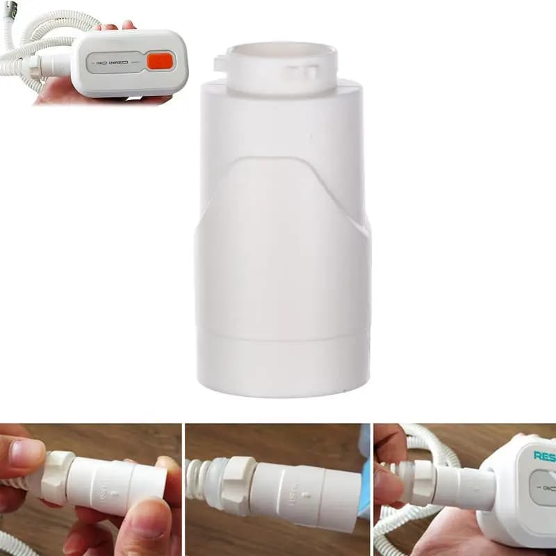 1/2/4 pezzi CPAP connettore tubo flessibile di ricambio ResMed Airmini adattatore per tubo Airmini adattatore da viaggio collegare accessori
