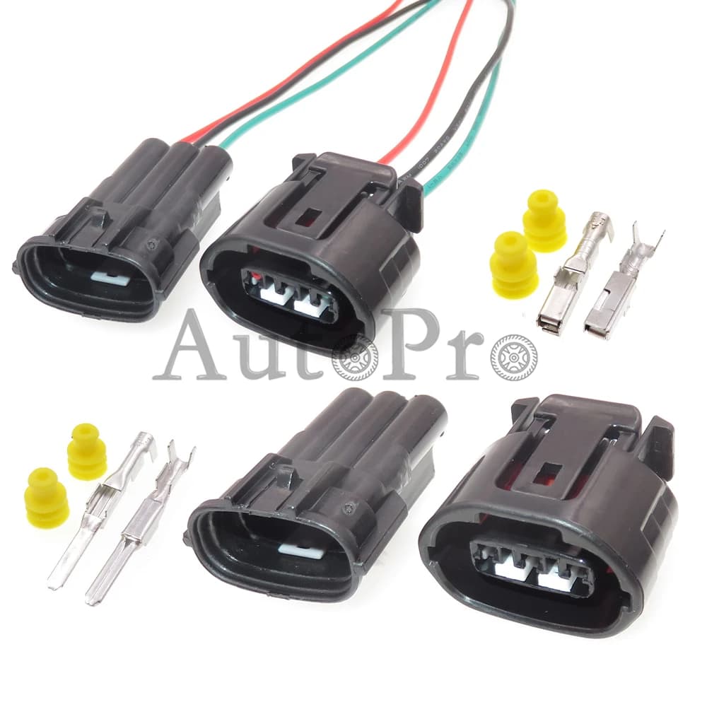 1 Set 3 fori 6188-0282 6189-0443 90980-11348 90980-11349 Car generatore elettrico regolatore cablaggio presa alloggiamento in plastica