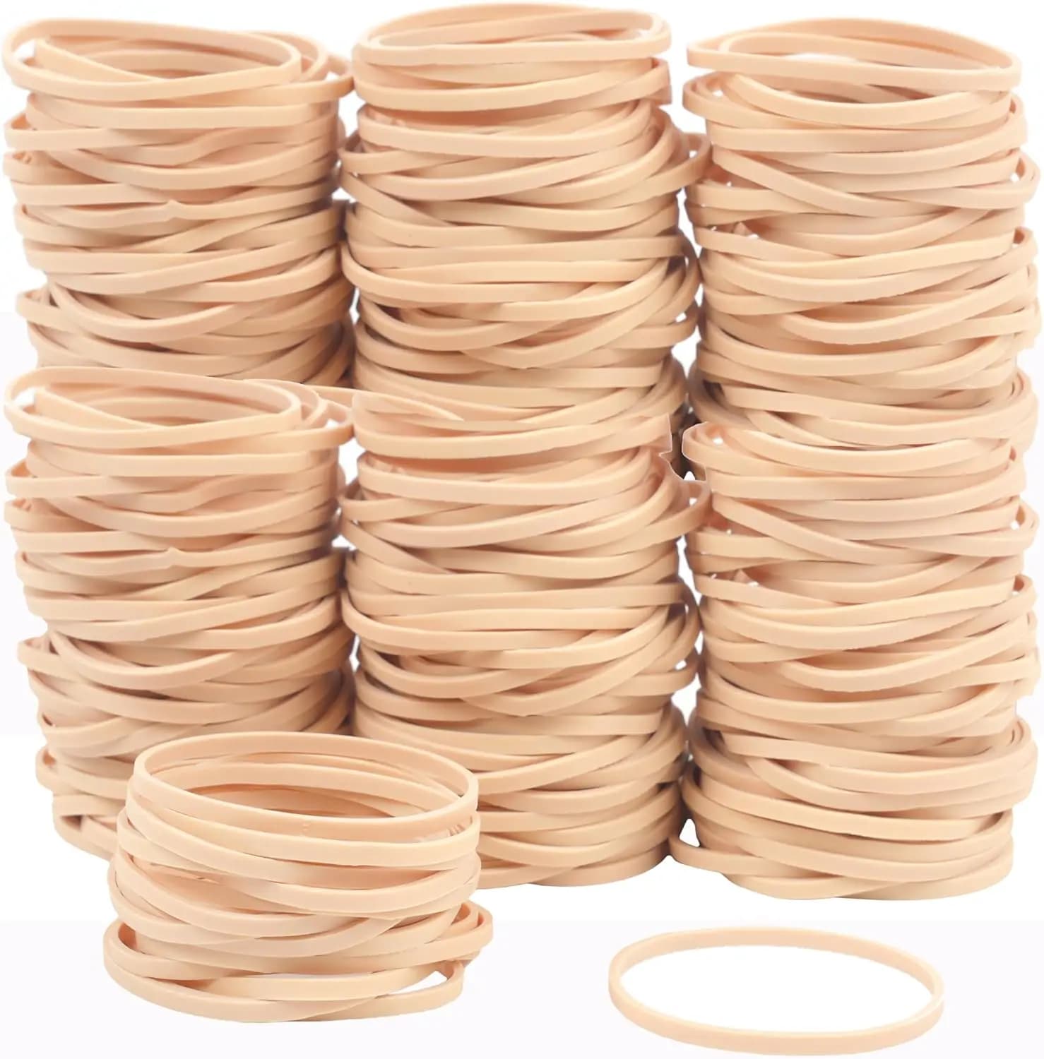 Elastici in Gomma di Varie Dimensioni # 33 200 Pezzi di Elastici Robusti per Forniture da Ufficio e Casa, per Cartelle e Documenti