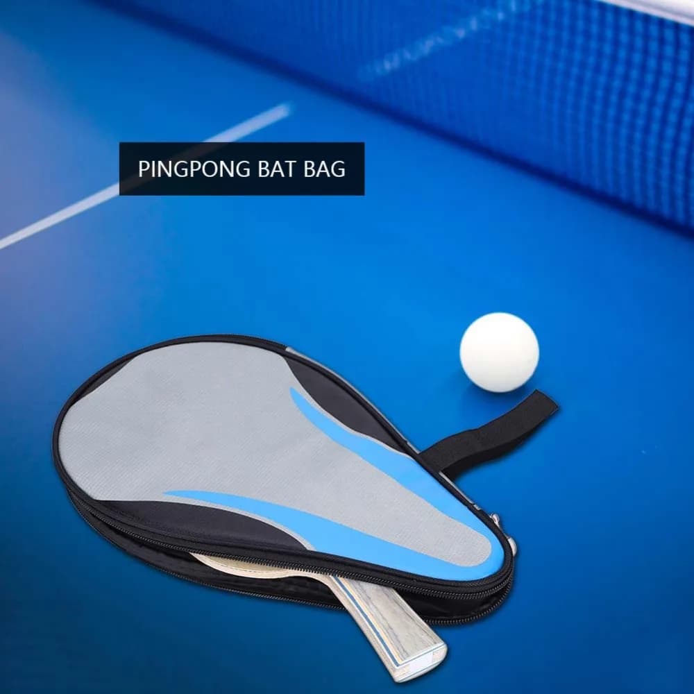 Waterproof Ping Pong Rack Bag in Oxford Fabric Anti-dust, Full Protective Case for Table Tennis Racks
