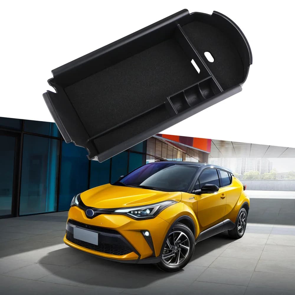 Scatola di immagazzinaggio del bracciolo per Toyota C-HR CHR 2016 - 2023 supporto del contenitore dell'organizzatore della Console centrale dell'auto accessori per riporre gli addominali