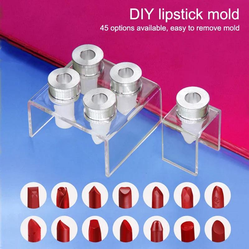 Handmade DIY Handmade Tool Lipstick Material Kit Small Sample Ugello Vacuum Tube Silicone Aluminum Stamp