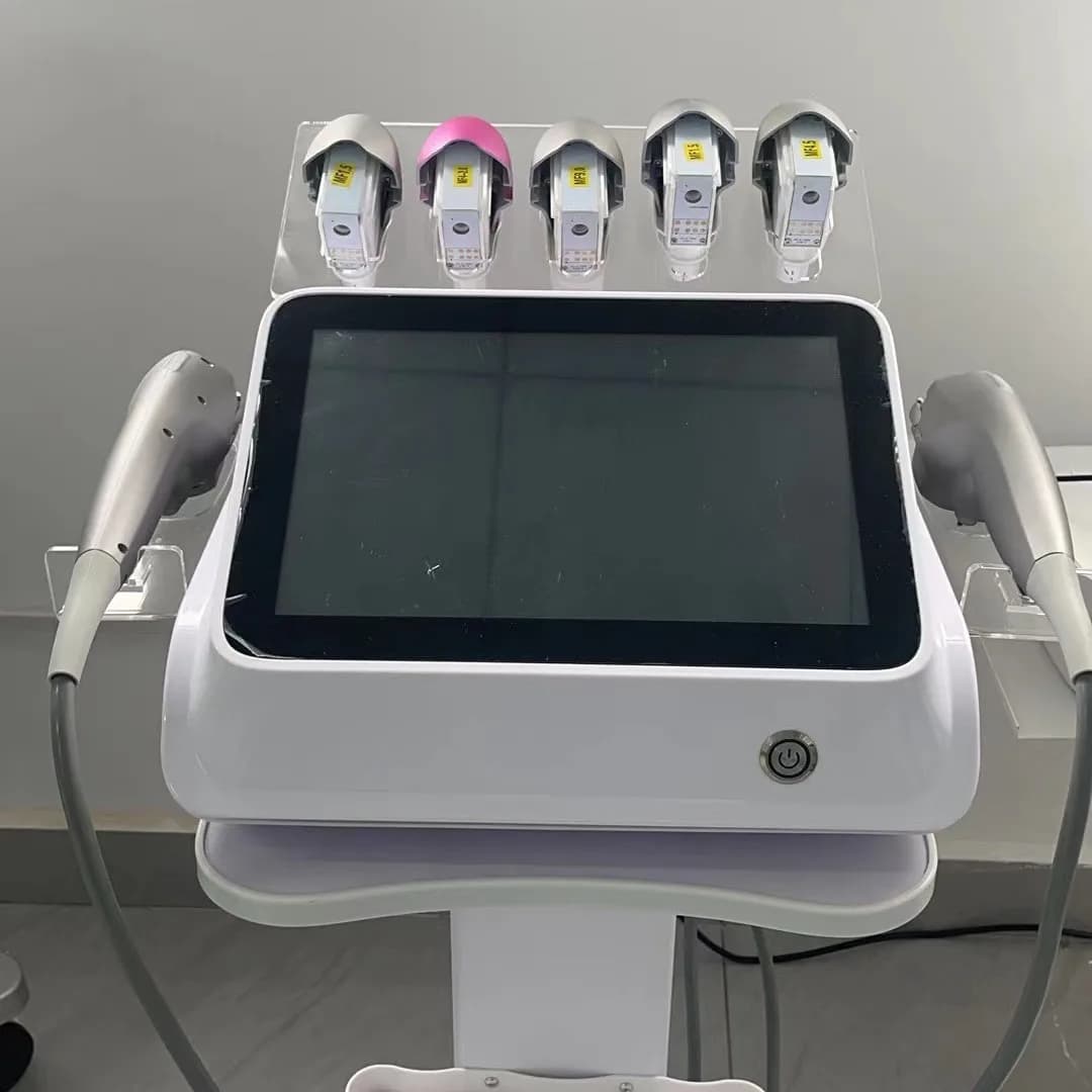 Dispositivo dimagrante per la cura della pelle EMS a radiofrequenza RF per macchina ad ultrasuoni 7D HIFU adatto per saloni di bellezza.