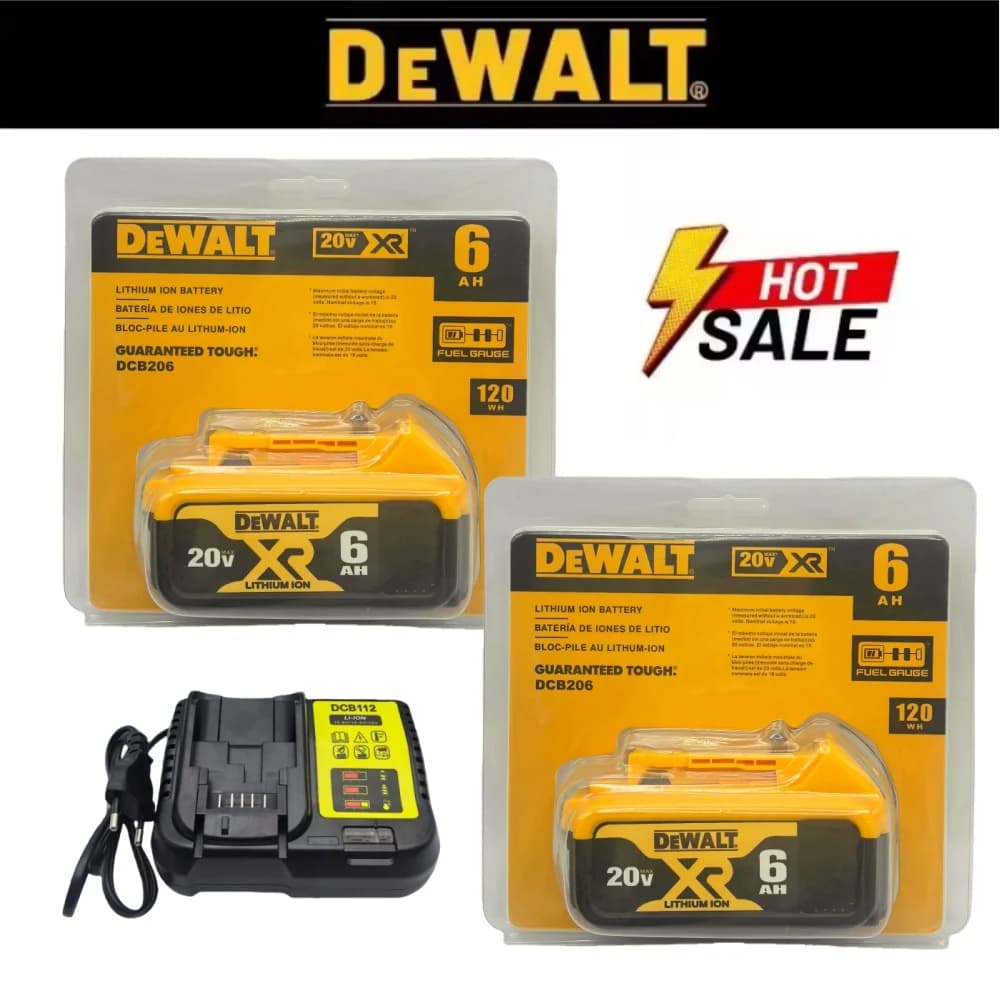 100% original DEWALT 20V battery, dewalt power tool DCB606, DCB205，DCB206，DCBGene，DCB200 MAX，20V，6AH,9AH,batteries