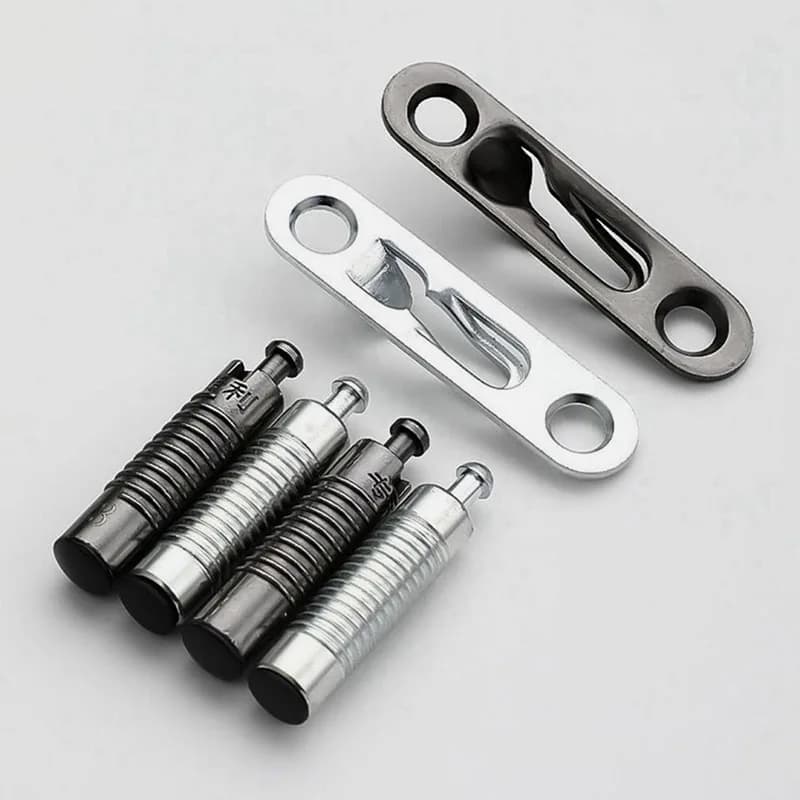 Elastic Connectors for Support Panels, Joinery Tools, Cabinet Holder, Hidden Telescopic Lock for Lockers
