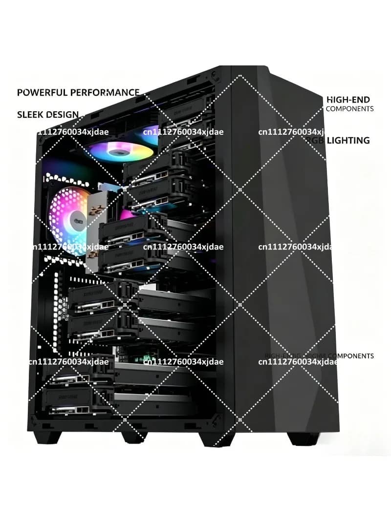 3.5 Inch Multi-Bay Hard Drive Enclosure – Storage Chassis for Desktop PC & NAS