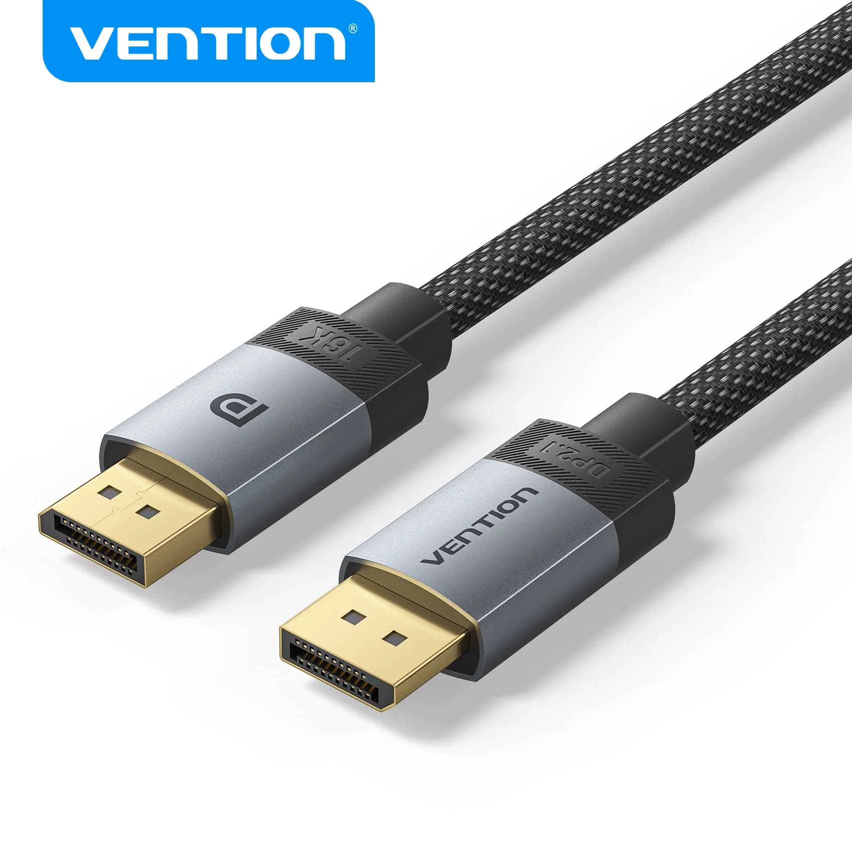 Cavo DisplayPort VEENTION 16K 8K 4K 60Hz HDR Video Audio DP 2.1 per PC TV Monitor Proiettore Console di Gioco Display Port 2.1