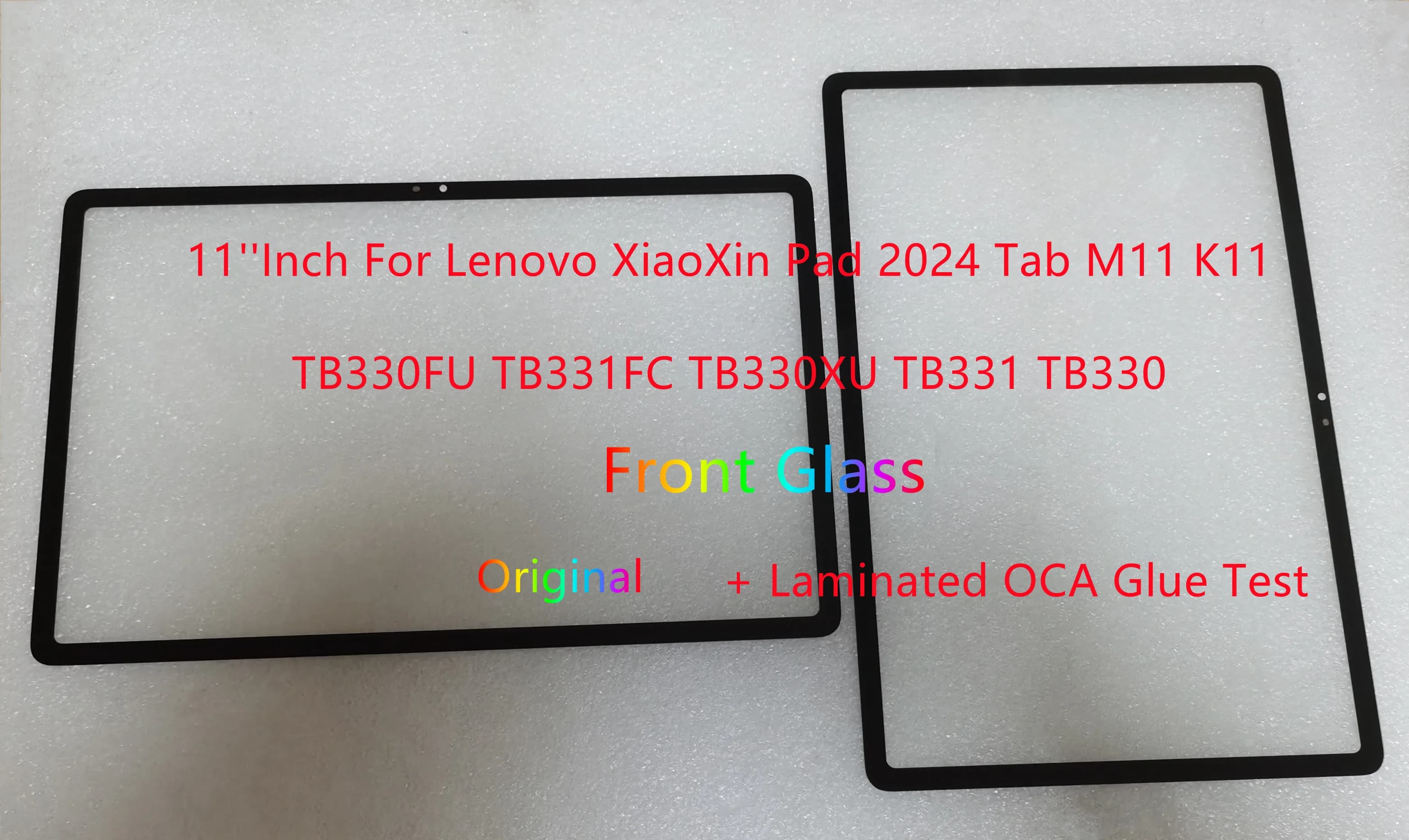 11 pollici Per Lenovo XiaoXin Pad 2024 Tab M1 K11 TB330FU TB331FC TB330XU TB331 TB330 Touch Screen Frontale Esterno LCD di Vetro Con OCA
