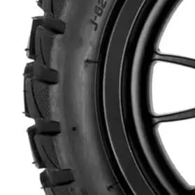 /Front /Hub /Wheel Tire 10x2.75-6.5 For KuKirin M4 Max Electric Scooter Replacement Part Black Rubber Aluminum Alloy Front Wheel
