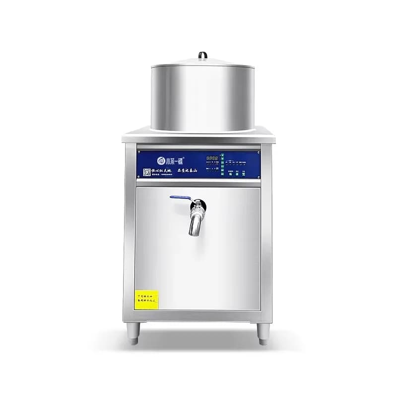 100l Small Pepper Pomodoro Sauce Stove and Mixer Porridge Soup Cooking Kettle Sauce Soup With Mixer