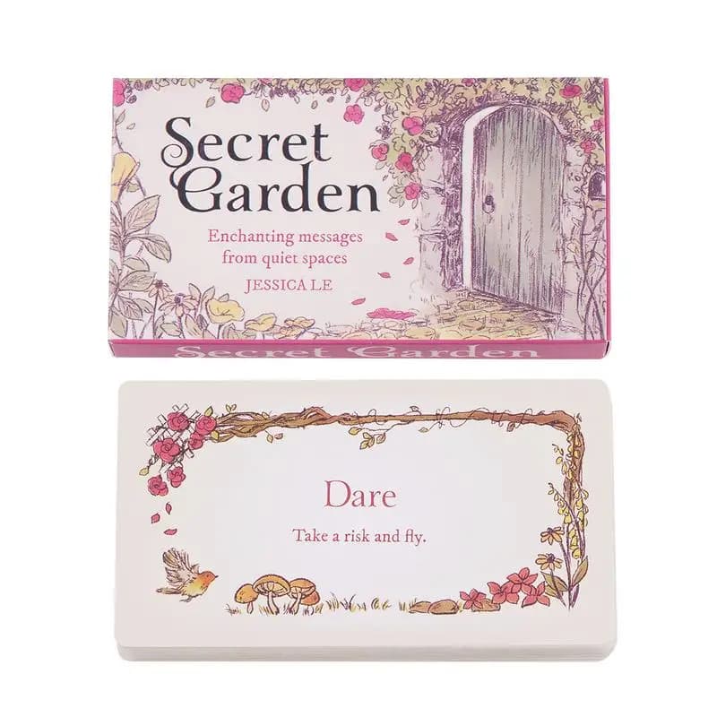 Giochi da tavolo carte Oracle carte giochi da giardino segreti classici 40 carte da gioco per la raccolta della famiglia inglese per la festa di raccolta