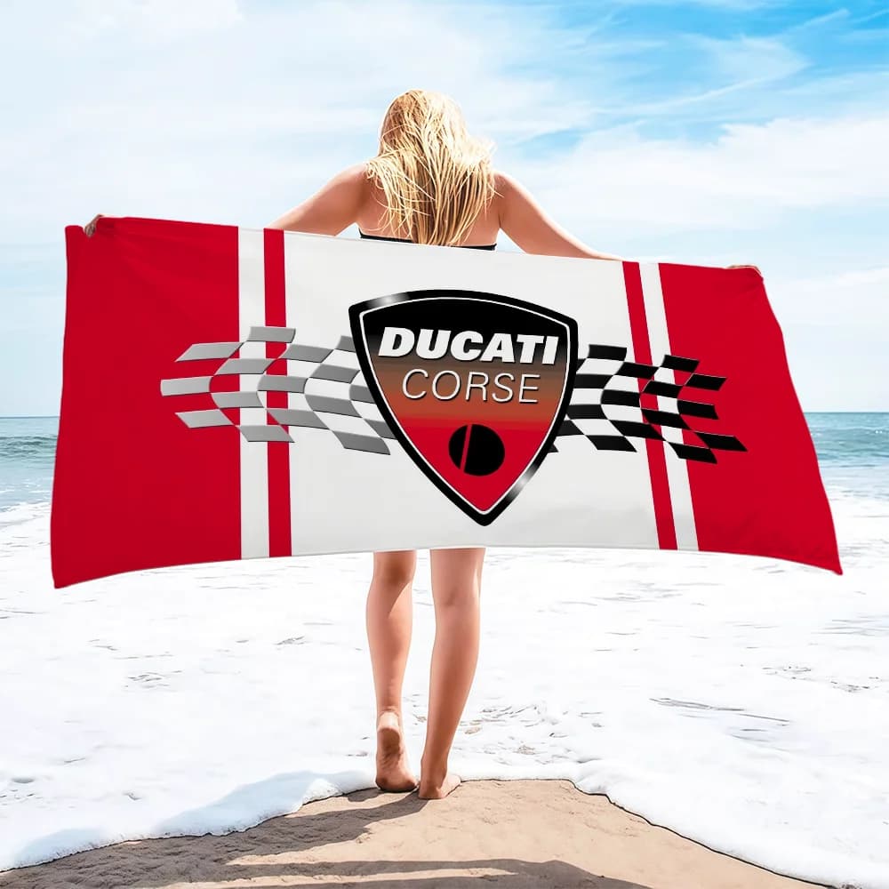 Asciugamano Anime Cool D-Ducati-i, Regalo per Viaggi, Palestra, Sauna, Spa, Doccia, Campeggio, Asciugatura Rapida, Sport, Spiaggia, Morbido per Piscina