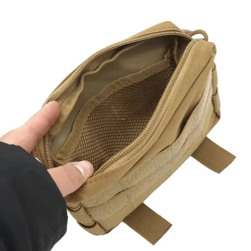 Borsa Tattica Molle EDC da Cintura, Marsupio Medico di Primo Soccorso, Borsa per Sport all'Aperto e Caccia