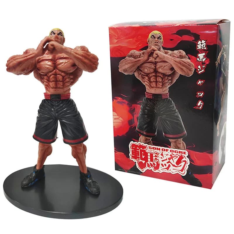 22 cm Jack Hanma Modello Anime Hammer Action Figure Collezione PVC Figuras Doll Toys Decorazione del desktop Figurine Regalo per i bambini