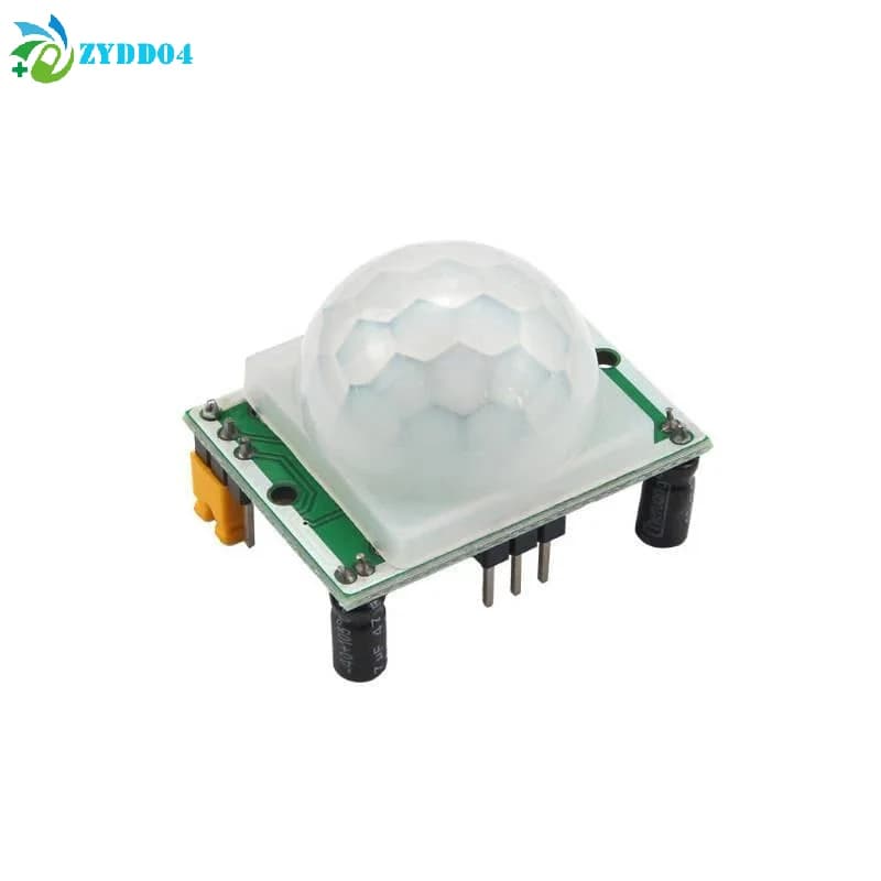 ●1Pcs HC-SR501 Sensor Adjust IR Pyroelectric Infrared PIR Human Infrared Motion Detector Module For For Raspberry Pi + Case