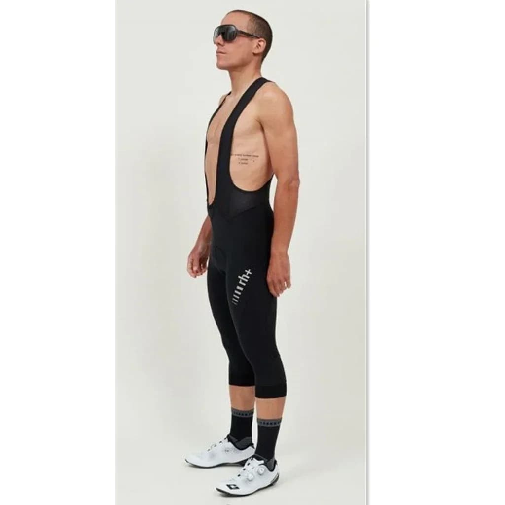Summer Mens Bike 3/4 Black Bib Knickers Cropped Pants Mtb Road Cycling Spuer Gel Pad Shorts Summer Ropa De Hombre Summer/autumn