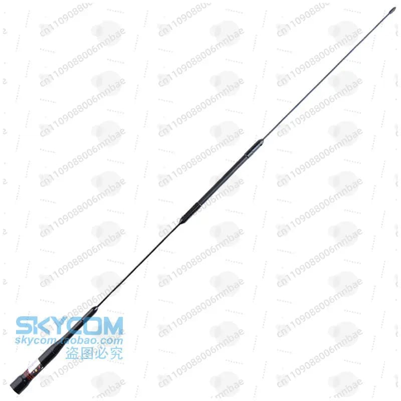 Antenna walkie-talkie per auto a doppio segmento UV originale AZ507FX, nera, accessori morbidi da 75 cm