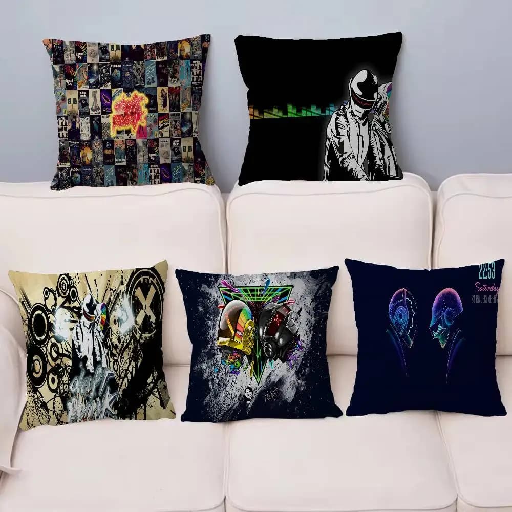 Dark Hunter B-Bloodborne Game Pillow Covers Cartoon Sofa Decorative Home Double-sided Printing Short Plush Cute Cushion Cover