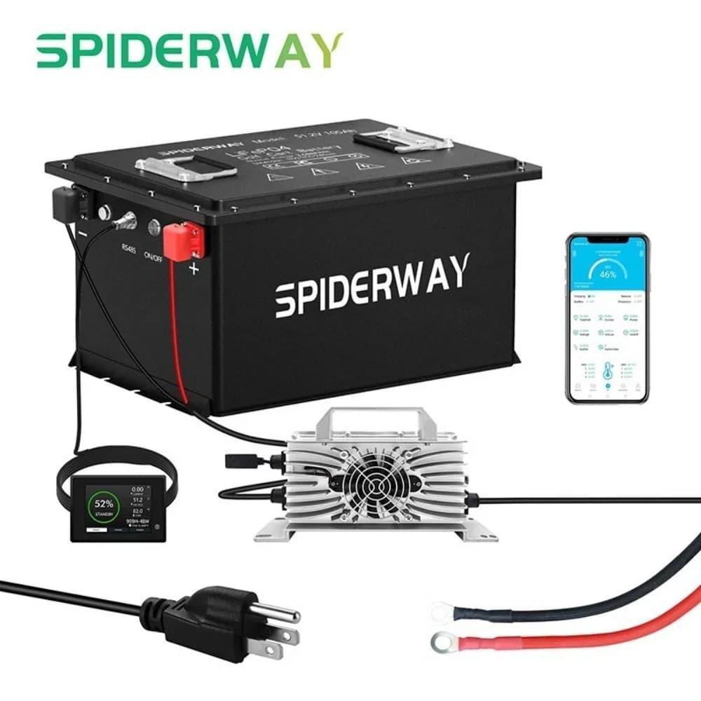Golf Battery for Trolley 48V 105Ah LiFePO4 with Charger for Club Car DS previous