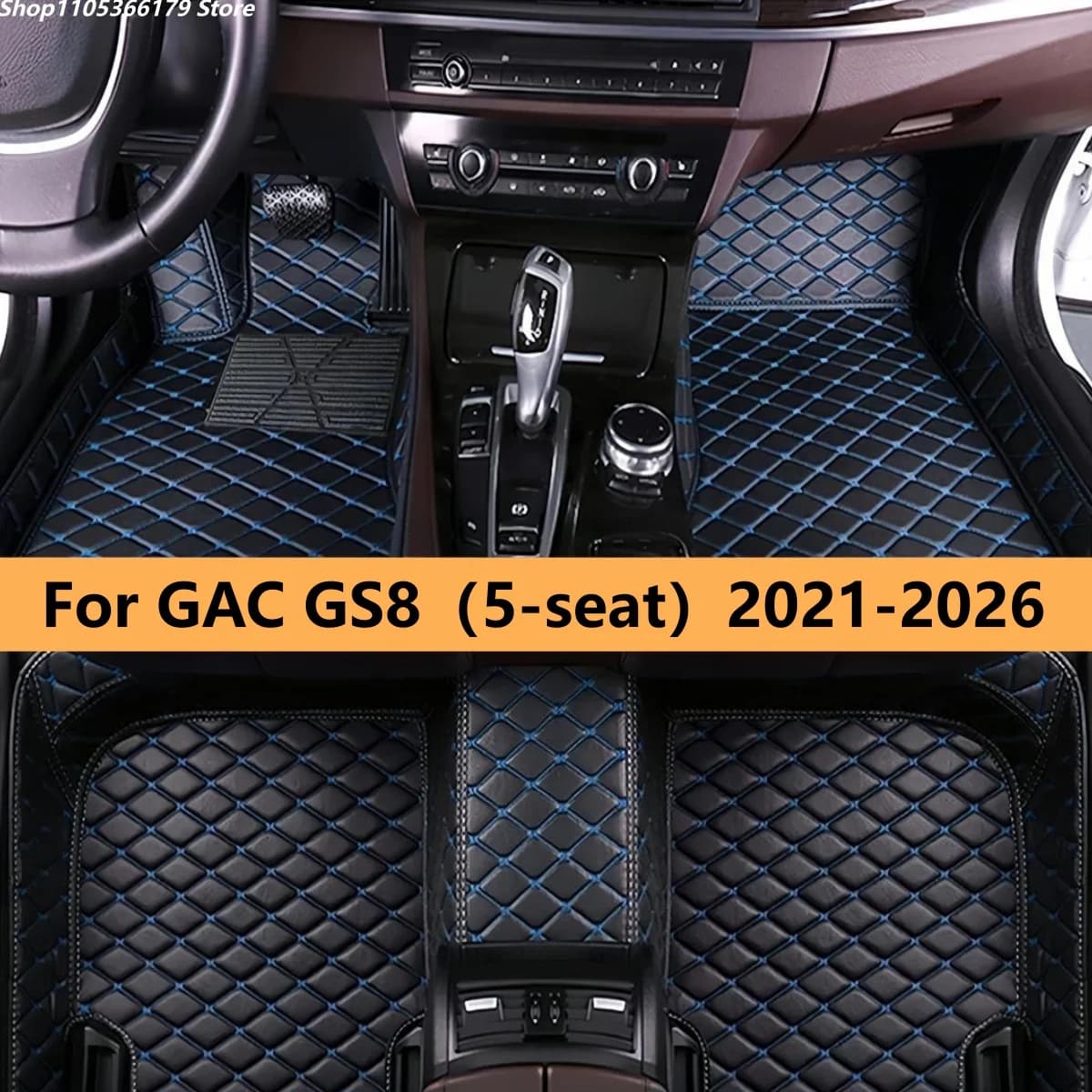 Tappetini Auto Personalizzati Impermeabili per GAC GS8 (5 Posti) 2021 2022 2023 2024 2025 2026