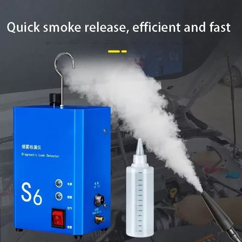 for Universal Car Smoke Leak Detector Engine Air Intake Exhaust Pipe Testing Tool Automotive Diagnostic Machine