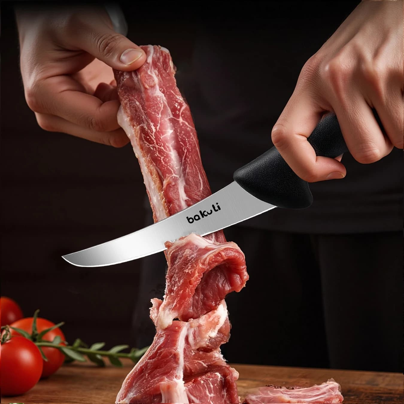 Stainless Steel Kitchen Knife Butcher Knife Boning Knife Meat Knife Vegetable Knife Professional cook knife for domestic chef