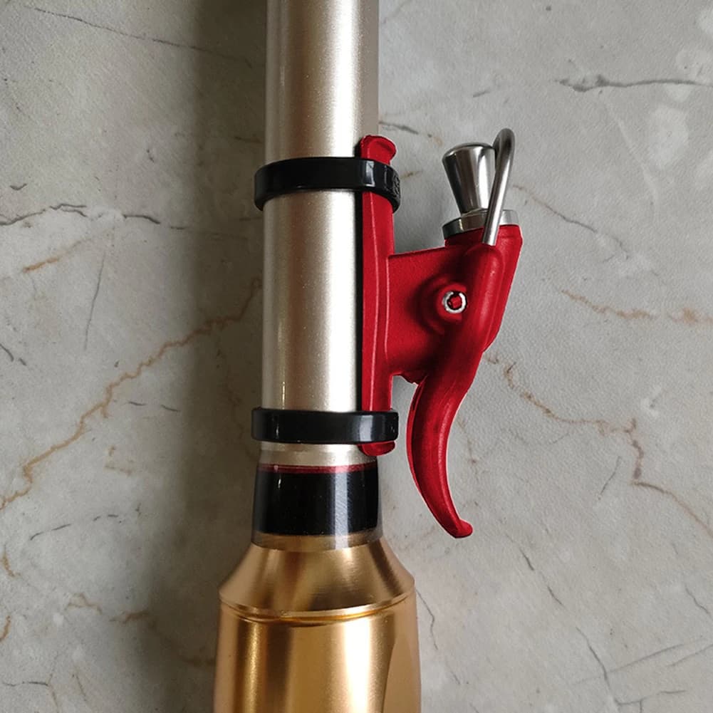 Surfcasting Fishing Cane Release Device with Die Guard