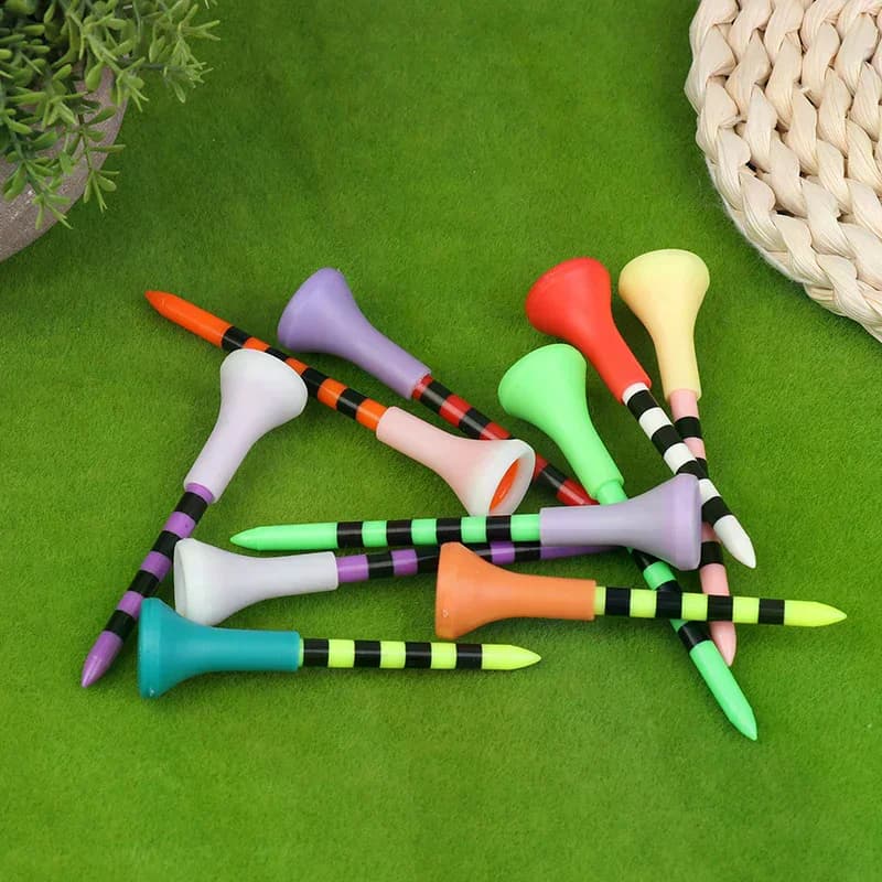 10/20/30 Pz 70/83 MILLIMETRI Golf Chiodo TEE Coprisedile In Plastica Copritesta Servire Golf Tee Sedile Porta Palline Colore Della Miscela aiuti per l'allenamento