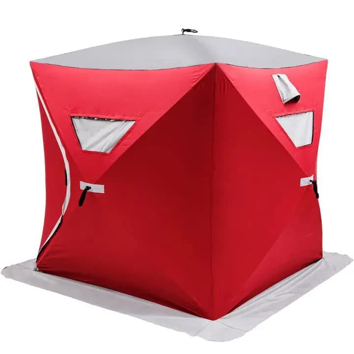 Camping Outdoor Fishing Cube Winter Cotton Keep Warm Insulated Ice Fishing Tents