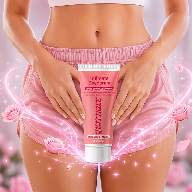 Aluminum Dye Fragrance Free Intimate Deodorant 60g PH Balanced All Day Whole Body Odor Protection Lotion