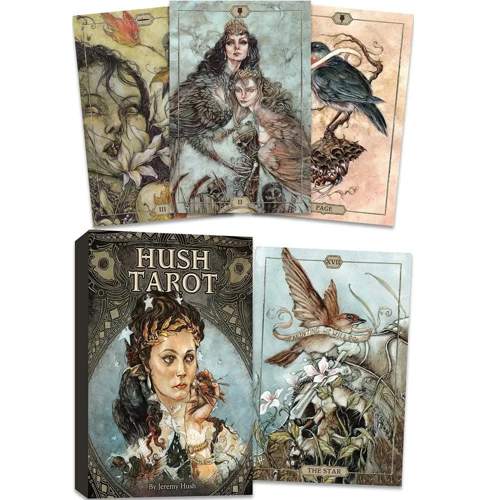 Hush Tarot Deck Leisure Party gioco da tavolo Fortune-telling profezie Oracle Cards