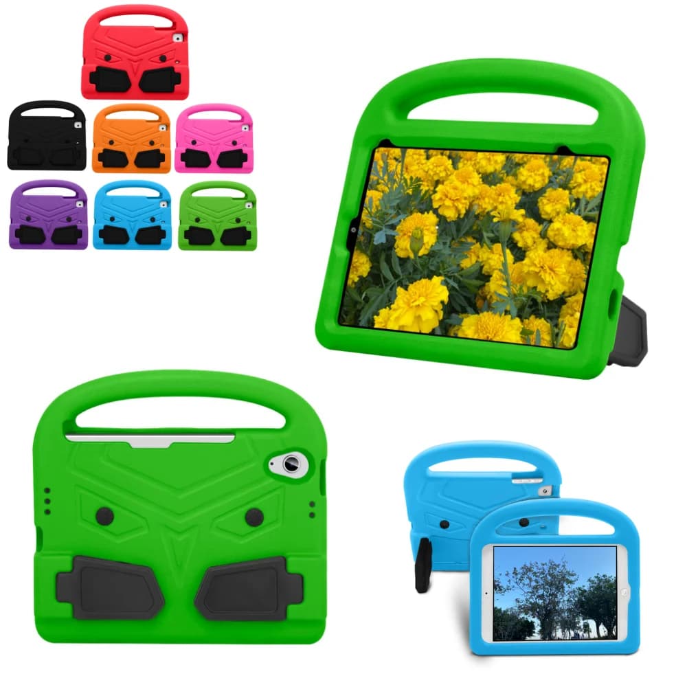 Kids Case for iPad mini 1 2 3 4 5 6 Cute Cartoon Sparrows EVA Stand Shockproof Soft Tablet Cover for iPad 2 3 4 9.7 inch