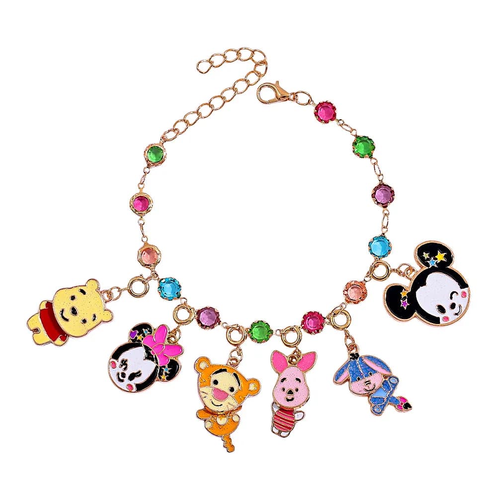 Popular Bracelet of Winnie the Pooh in Style Carton Animated in Europe and America, Accessories Bracelet Cute Mickey Mouse and Minnie