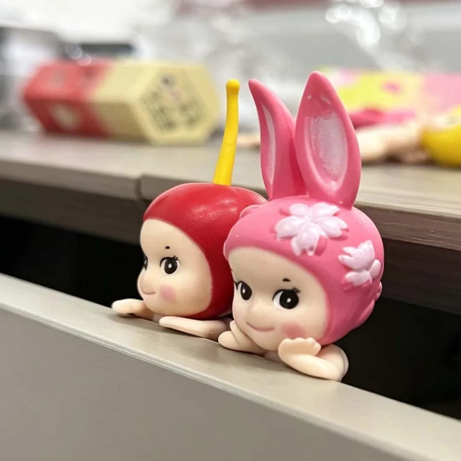 Hot sale Blind Box Hippers Decorative Mini Figures Cherry Blossom Series Dolls Anime Figure Toys Action Figure Birthday Gift