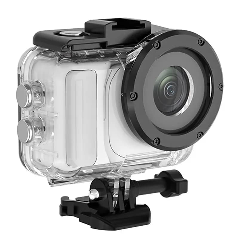 B49C For GO Ultra 60M Waterproof Transparent Scuba Diving Protective Case Kit for Action Camera Accessories