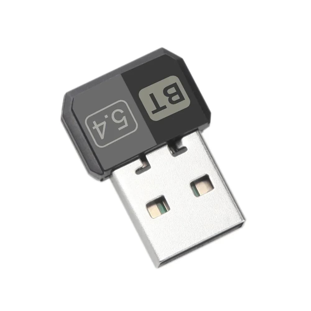 Adattatore dongle USB BT 5.4 per altoparlante per PC Mouse wireless Tastiera Ricevitore audio musicale Trasmettitore adattatore bluetooth