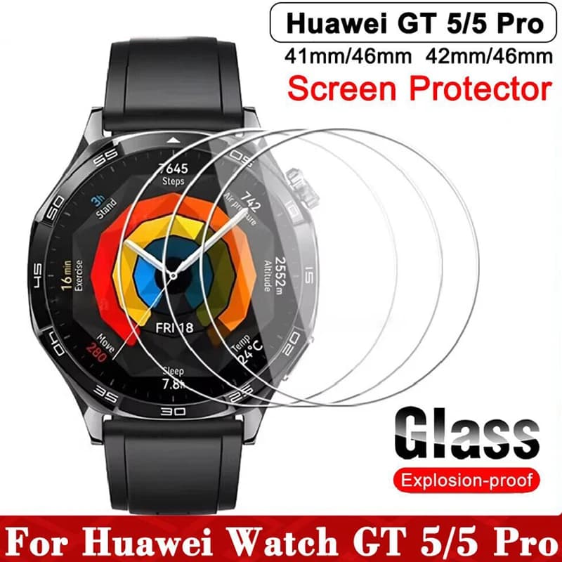 9H Vetro Temperato Per Huawei Orologio GT 5 Pro 42mm 46mm Anti Scrach Pellicola Della Protezione Dello Schermo Per Huawei Orologio GT 4 5 41mm 46mm Film