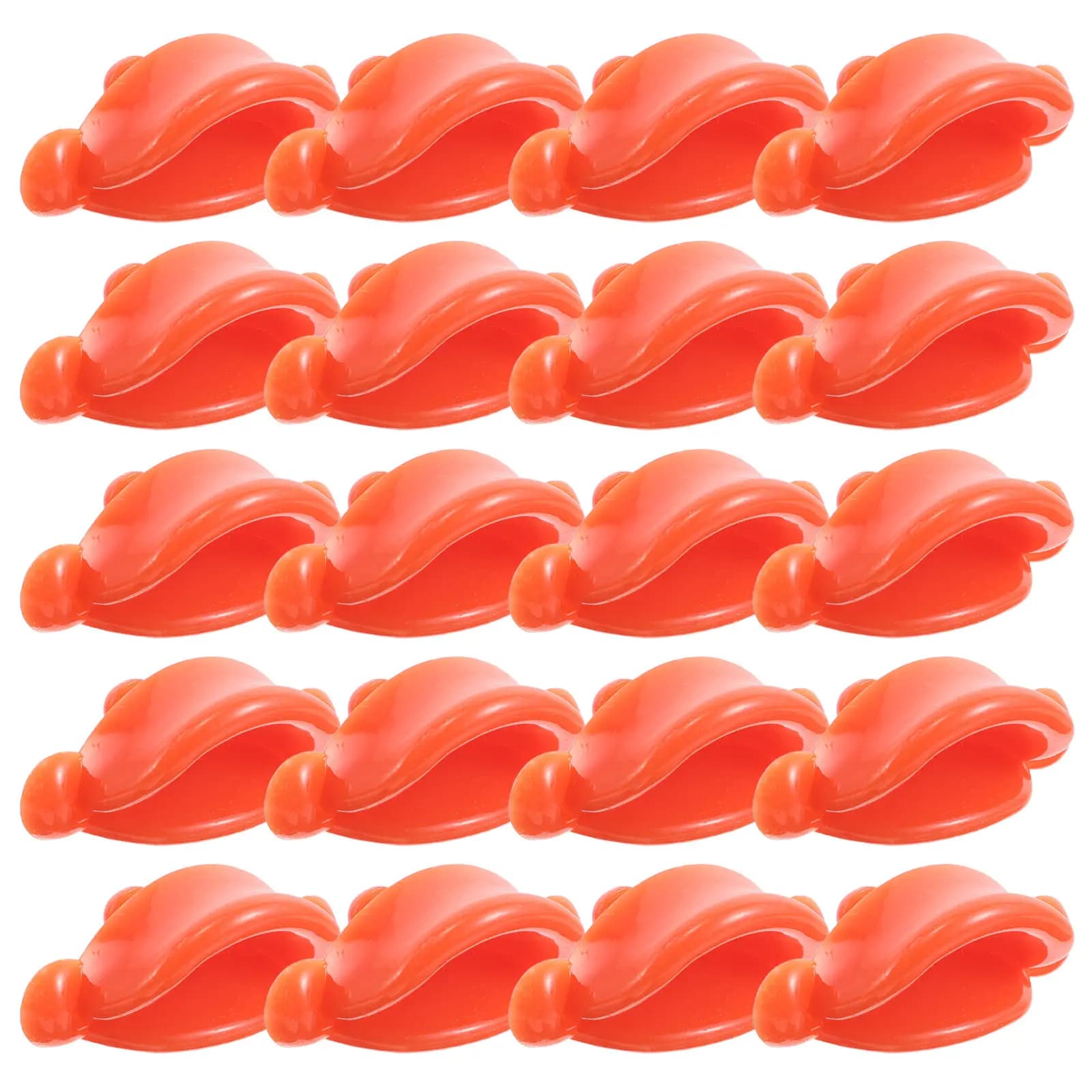 20 Pezzi Accessori in Plastica a Forma di Becco d'Anatra, Kit Fai-da-Te per Artigianato, Bocca d'Anatra Realistica Sostitutiva per Creazione di Animali Fatti a Mano