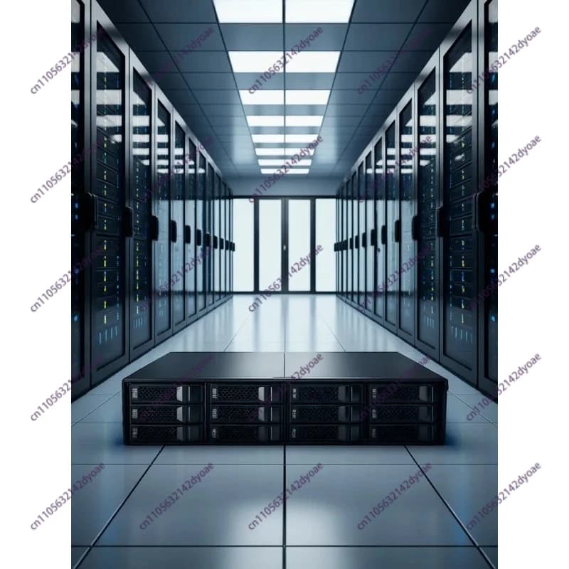 12-bay hard disk expansion enclosure External NAS storage device 12Gbps high-speed backplane Supports multi-chassis cascade