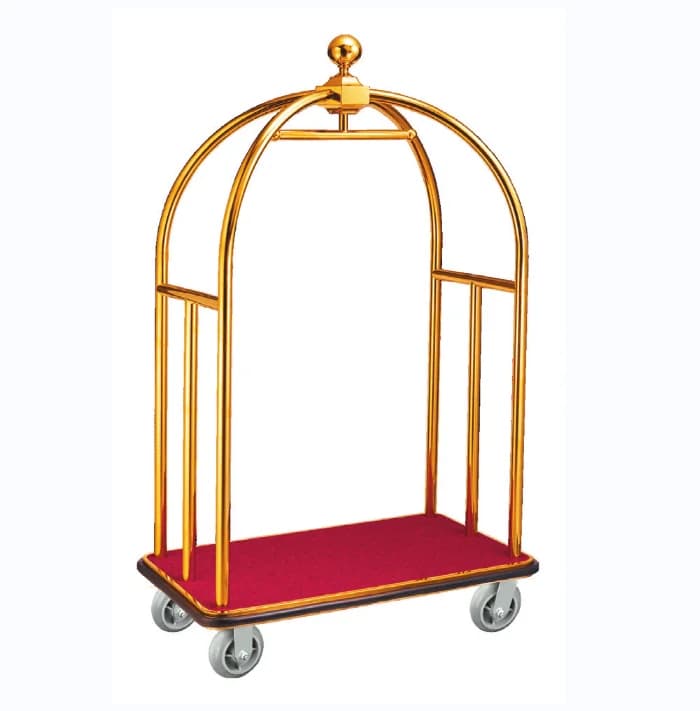 Cheap Price Wholesale Stainless Steel Carts Hotel Luggage Carts with Best Price