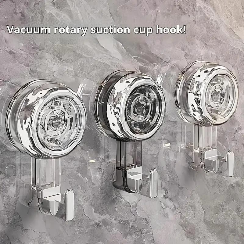 1Pc Potenti Ganci a Ventosa Traceless Heavy Duty Accappatoio Asciugamano Gancio Chiavi Borsa per Vestiti Gancio Gancio Bagno Cucina Organizzatore Gancio