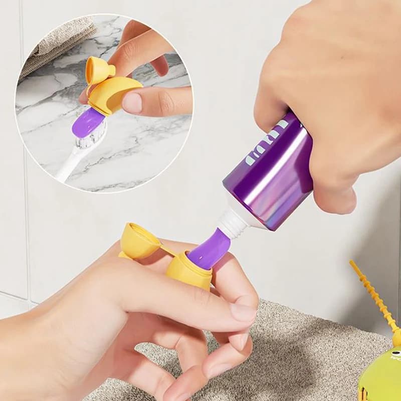 Custodia protettiva da viaggio con coperchio per spazzolino a banana 2 in 1, porta capsule portatile per dentifricio, antipolvere, escursionismo, campeggio