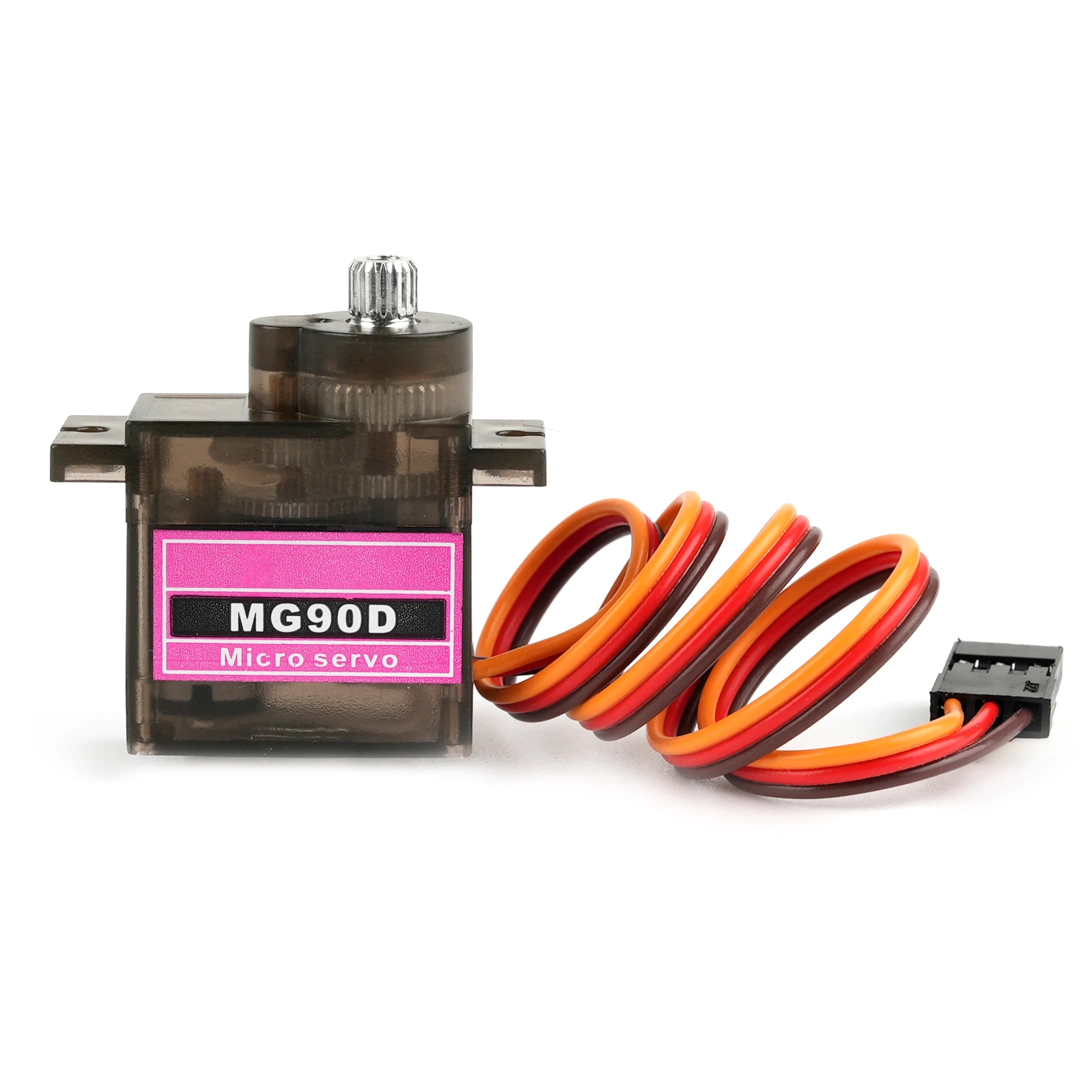 MG90D 9g Micro Servo 2.0kg Cuscinetto a coppia elevata Aggiornamento MG90S 4.8V-6.0V Motore a spazzole per RC Aereo Elicottero Aereo 450 Drone giocattolo
