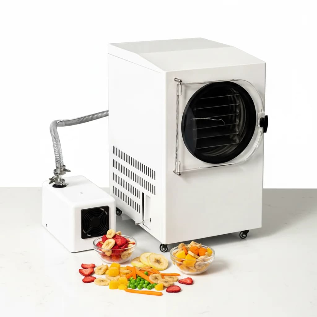 Macchina per Liofilizzazione Alimentare, Attrezzatura per Essiccazione a Freddo di Frutta, Liofilizzatore Domestico in Vendita