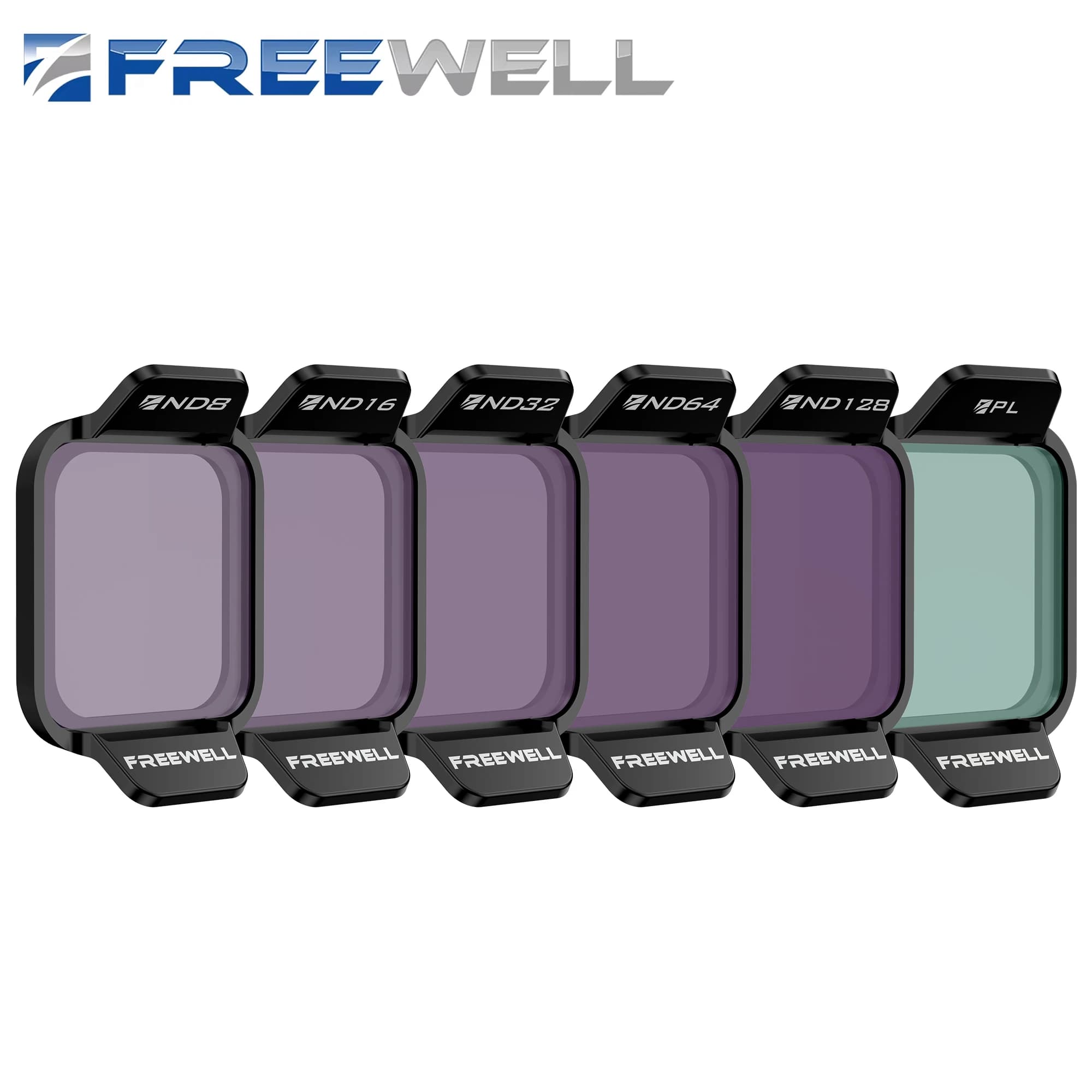 Kit filtro ND Day Standard Freewell per droni DJI Flip ND8 ND16 ND32 ND64 ND128 PL, per la riduzione della luce, colori migliorati