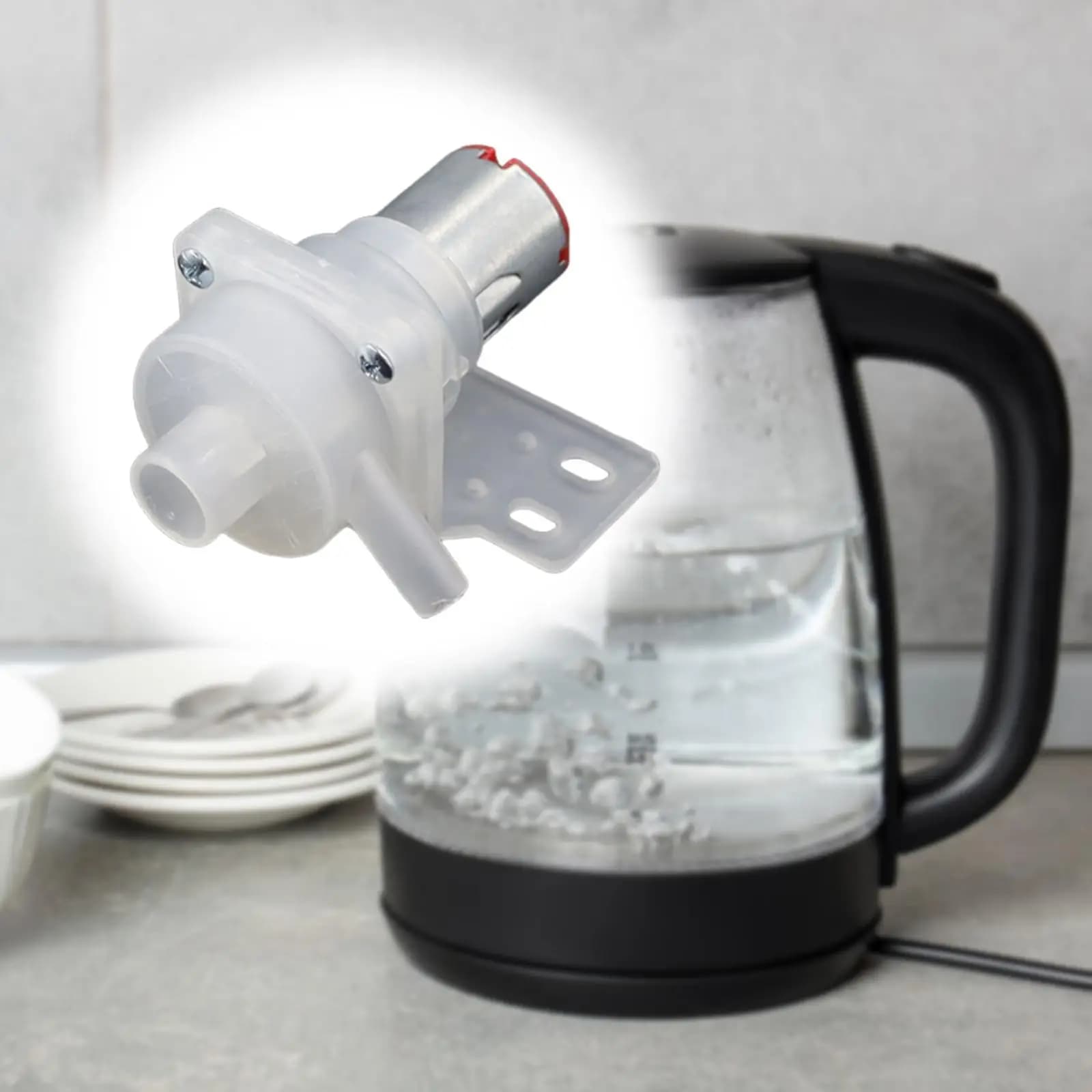 Pompa di Aspirazione Acqua Facile da Installare, Sostituzione Pompa Acqua Piccola DC12V