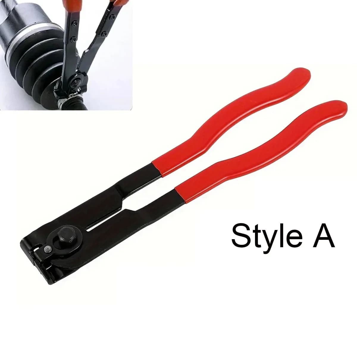 1 pz pinze per morsetto per stivale comune set kit di strumenti per fascette per auto resistenti con taglierina pinze per fascette per stivali auricolari professionali