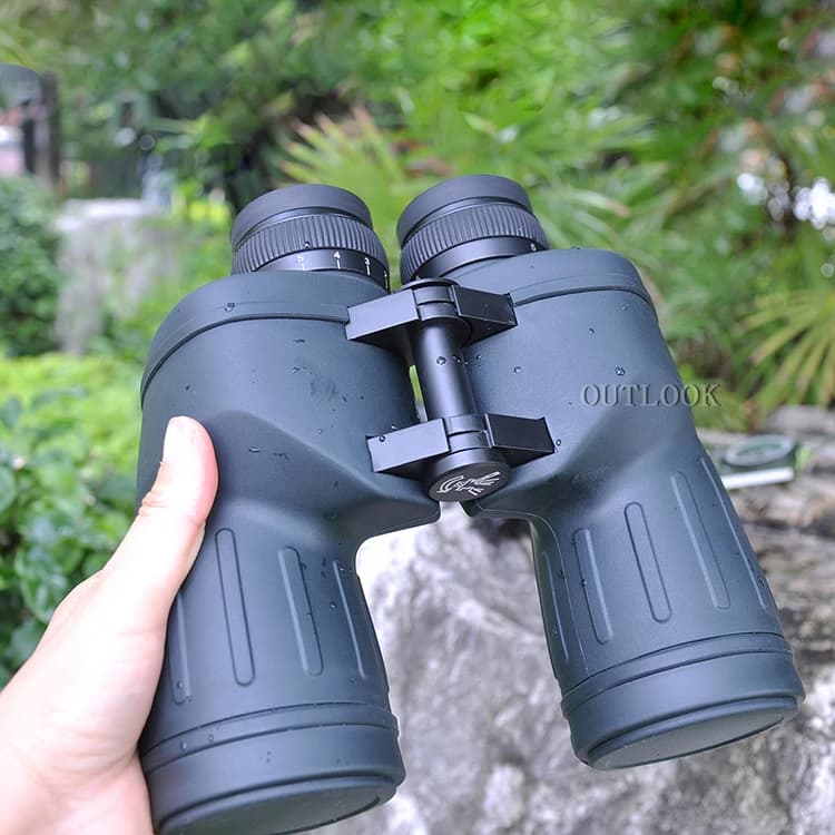Binocolo 10x50 con lente in vetro ottico per telescopio e scopo di visualizzazione