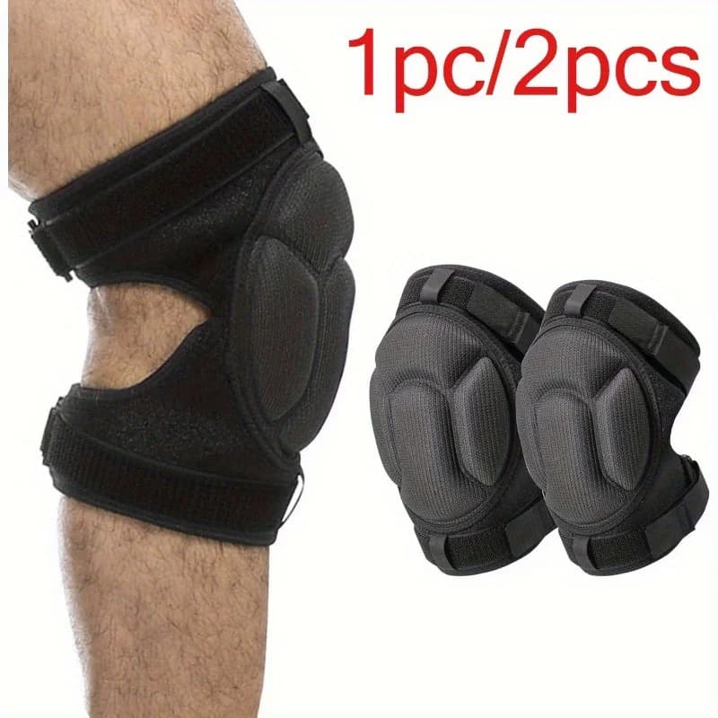 Thickened EVA Soft Knee Pad with Adjustable Straps,Breathable Anti-Slip Multifunctional Protective Gear for Gardening/Cleaning