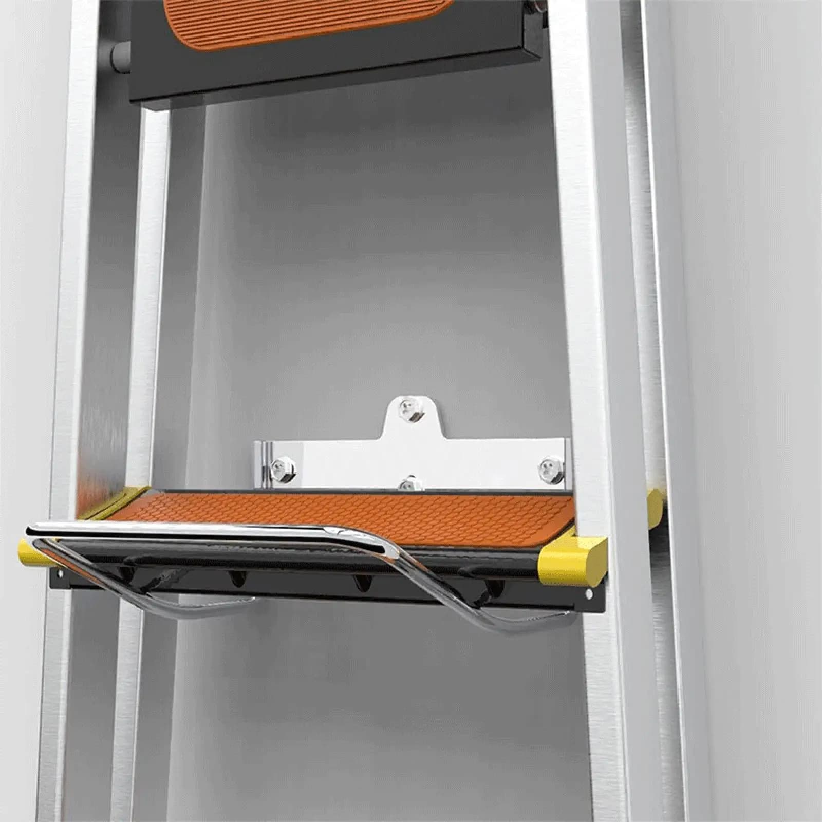 Supporto a Parete in Acciaio Inox per Appendere Scale, Gancio per Capanno da Giardino, Portaoggetti, Appendiabiti